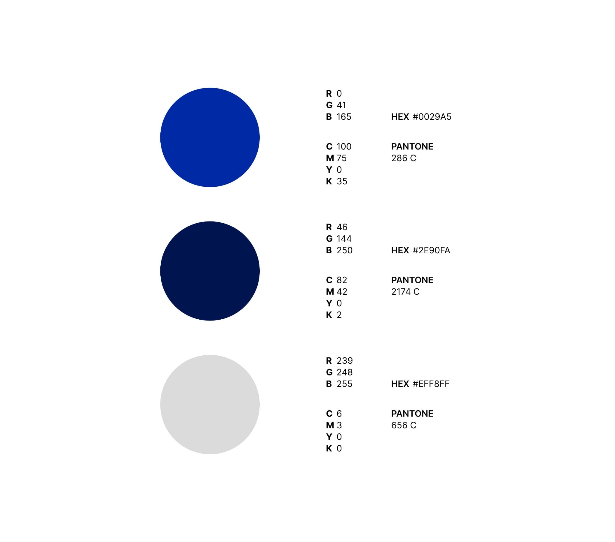 EU ETS calculator color palette